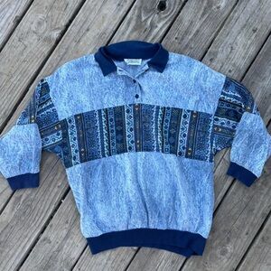 ⭐️3/$12⭐️Vintage Patterned Pullover